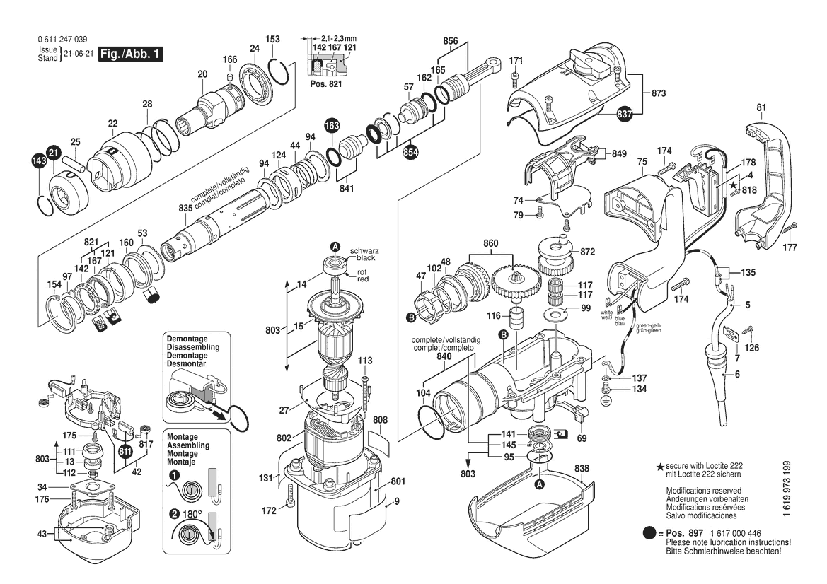 11247 0 611 247 039 Bosch Professional power tools