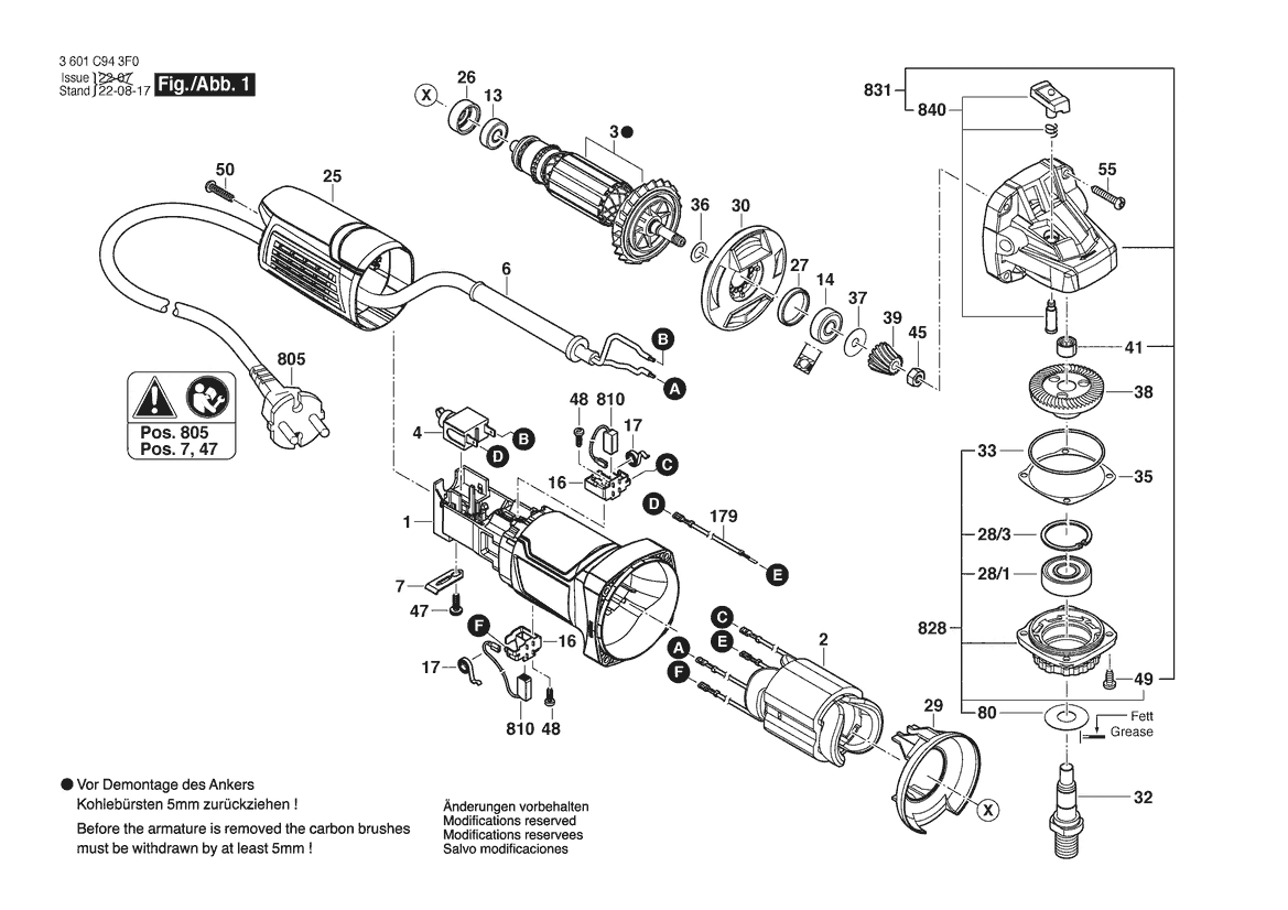 GWS 800 Angle Grinder