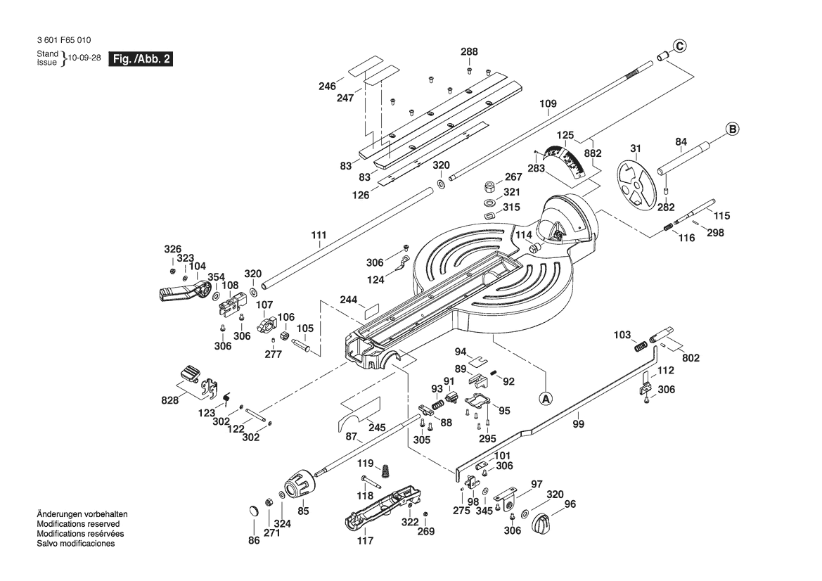 GCM12SD 3 601 F65 010 Bosch Professional power tools