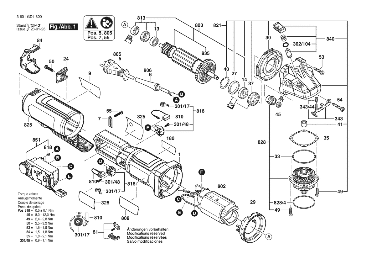 BOSCH GWS 17-125 PS AMOLADORABOSCH